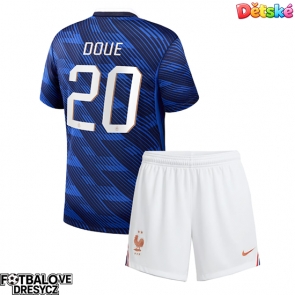 Francie Desire Doue #20 Dětské Domácí dres komplet MS 2026 Krátký Rukáv (+ trenýrky)